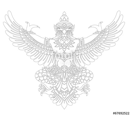 500x440 Garuda Vector Stock Image And Royalty Free Vector Files On
