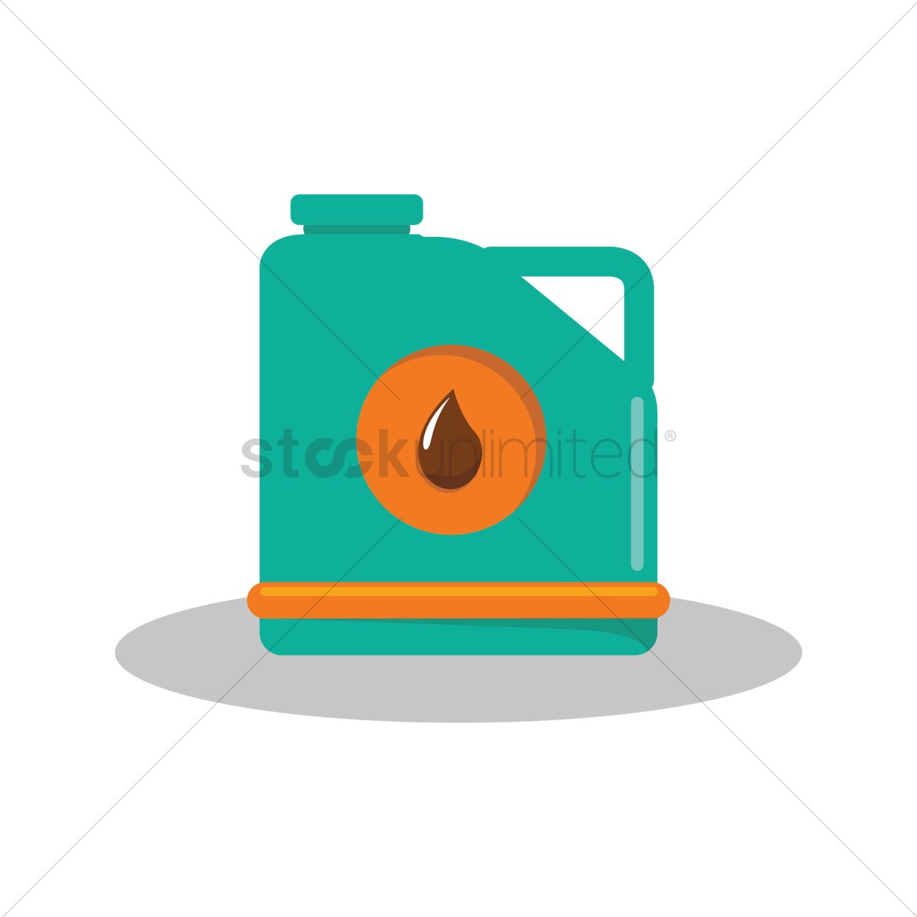 1300x1300 Gas Can Vector Image