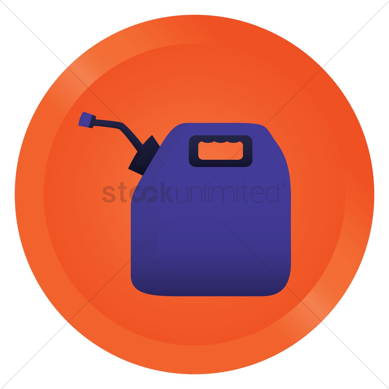 1300x1300 Gas Can Vector Image
