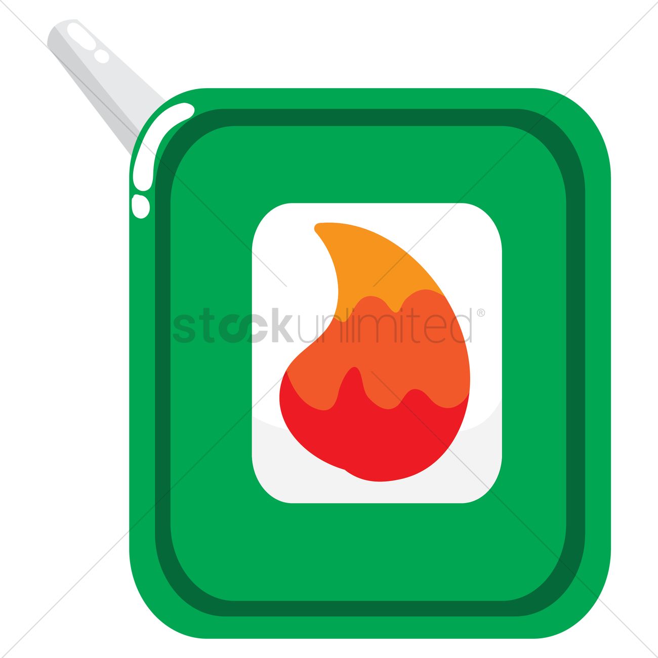 1300x1300 Gas Can Vector Image