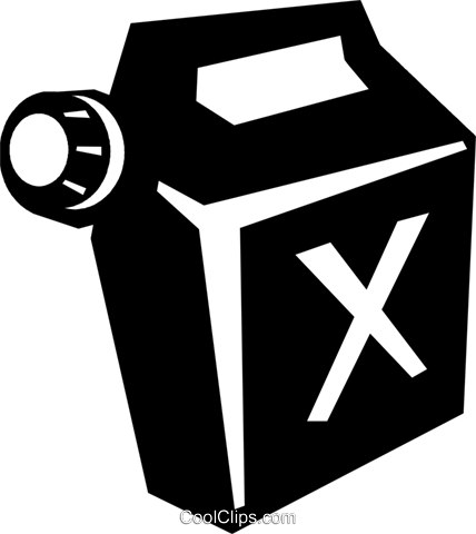 428x480 Gas Can Royalty Free Vector Clip Art Illustration Vc021450