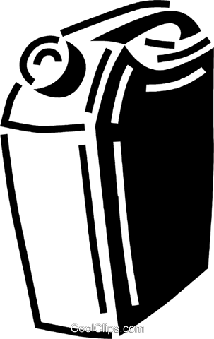 303x480 Gas Can Royalty Free Vector Clip Art Illustration Vc060628