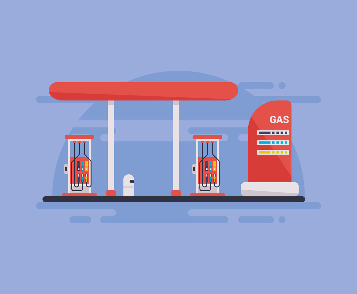 1136x936 Unique Gas Station Vectors Vector Art Amp Graphics
