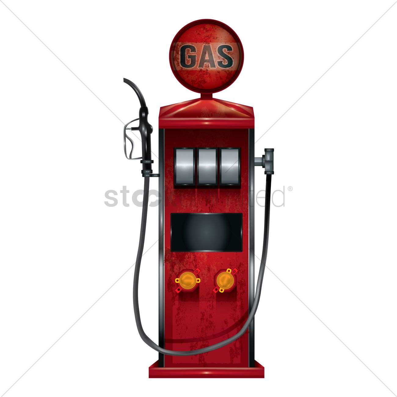 Gas Pump Vector at GetDrawings | Free download