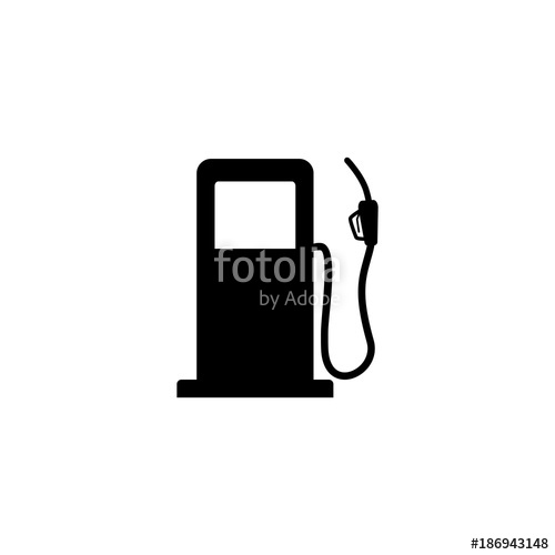 500x500 Gas Station Vector Icon Stock Image And Royalty Free Vector Files