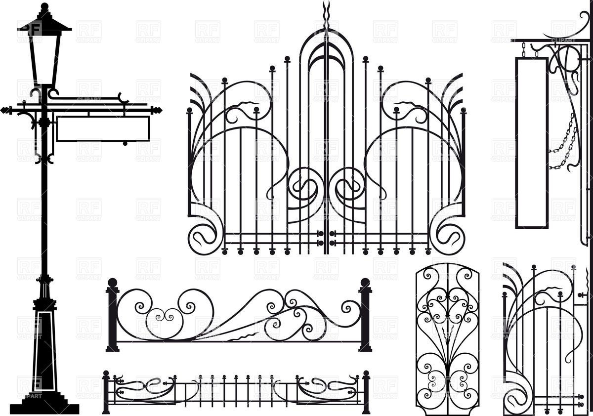1200x842 Ornate Iron Gate