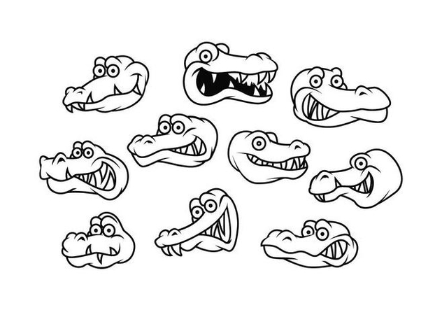 632x443 Free Gator Vector Free Vector Download 408731 Cannypic