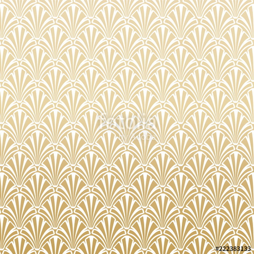 500x500 Gold Gatsby Art Deco Pattern Background Design Stock Image And
