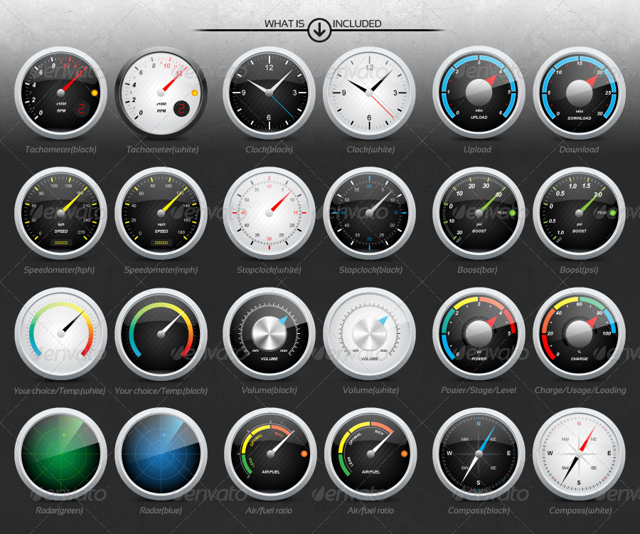 900x750 Vector Gauge By Smithunltd Graphicriver