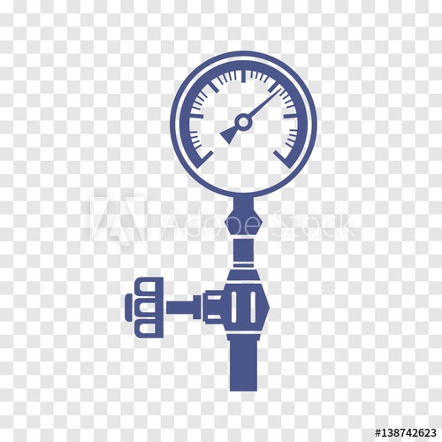 500x500 Gauge Vector Icon