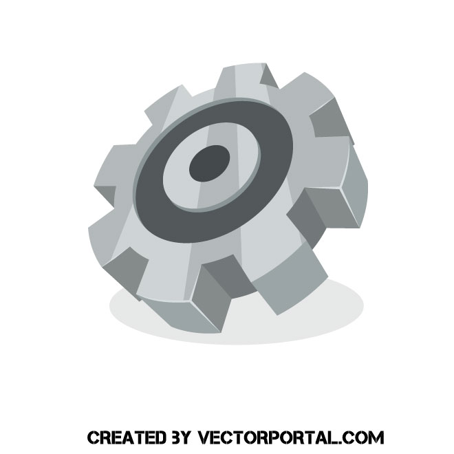 660x660 Gear Icon Vector Image