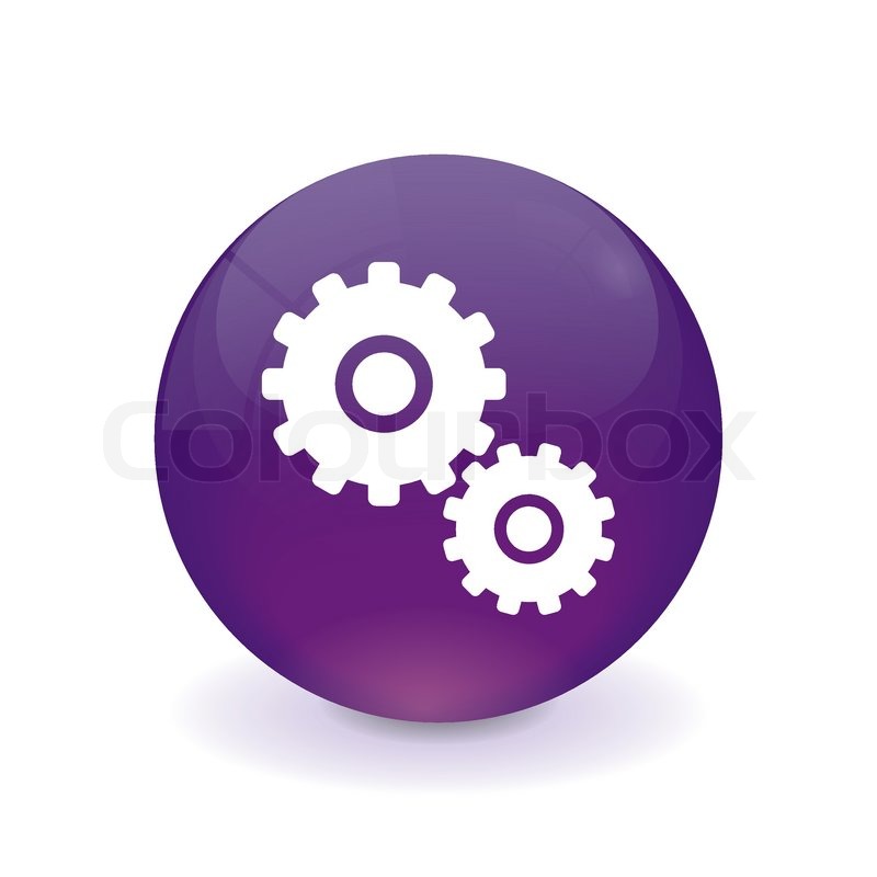 800x800 Round Purple Button