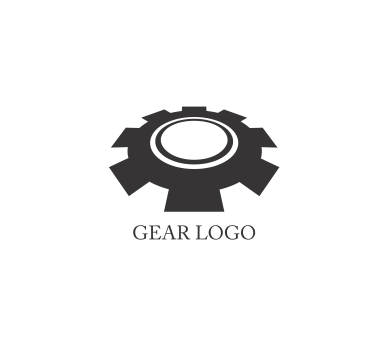389x346 Vector Gear Wheel Logo Idea Download Business Logos Vector Logos