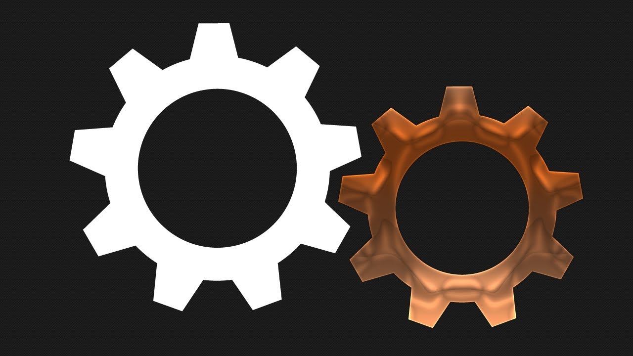 1280x720 Using Transform To Create A Vector Gear In Illustrator