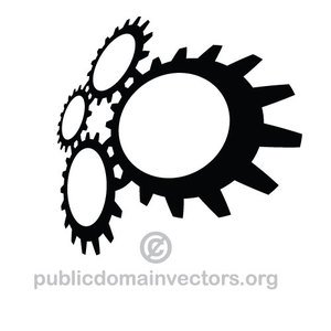 300x300 163 Free Gear Vector Art Public Domain Vectors