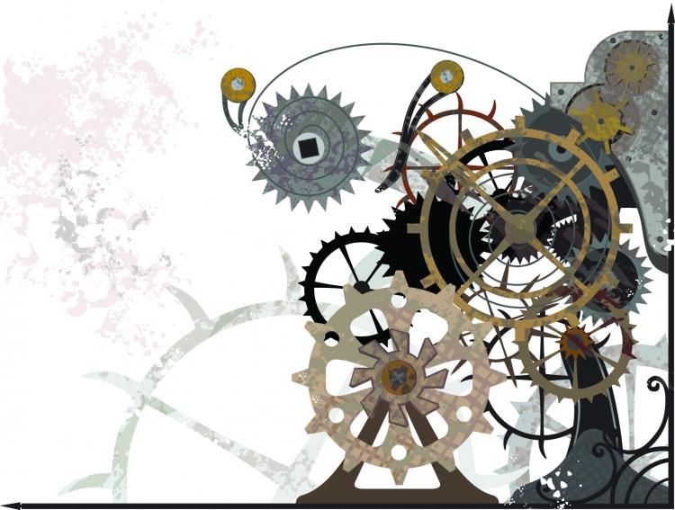 750x567 Gear Chains Vector Free Vector 4vector