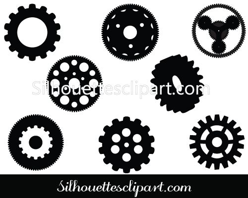 500x400 Gears Vector Free 437 Best General Vector Graphics Images On