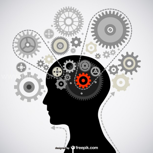 626x626 Vector ] Brain Gear Vector Free Download