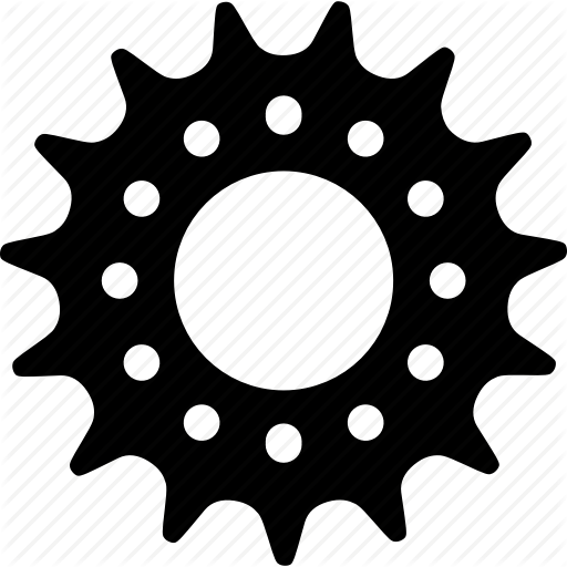 512x512 Images Of Bike Gear Vector Png