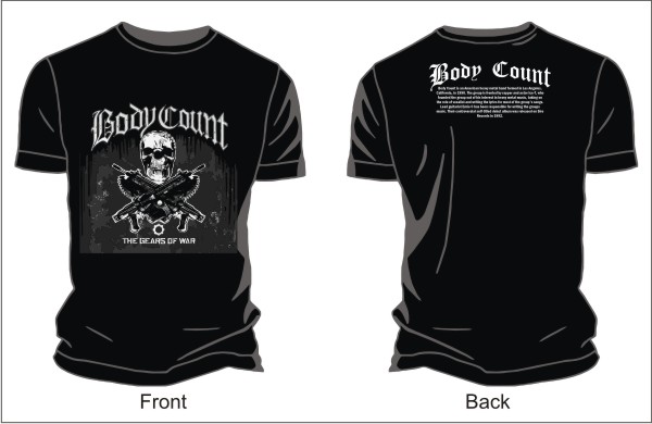 600x390 Body Count The Gears Of War Vector T Shirts