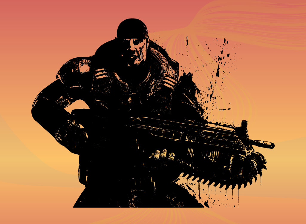 Gears Of War Vector at GetDrawings | Free download