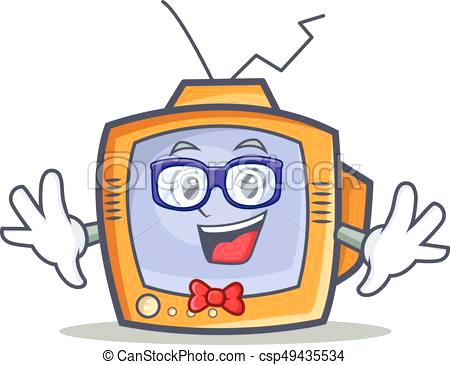 450x365 Cartoon Geek Character Object Vector Illustration Vectors Gecko