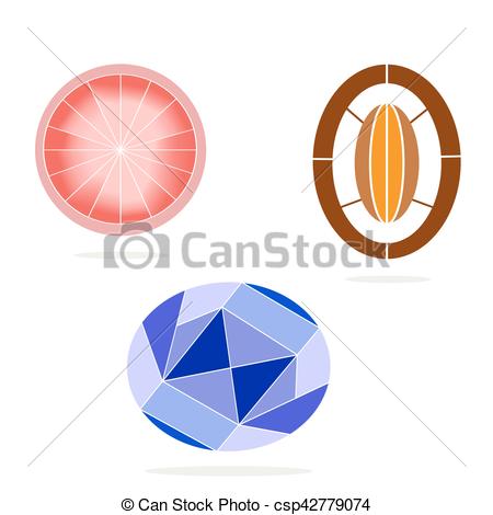 450x470 Gem Vectors Illustration
