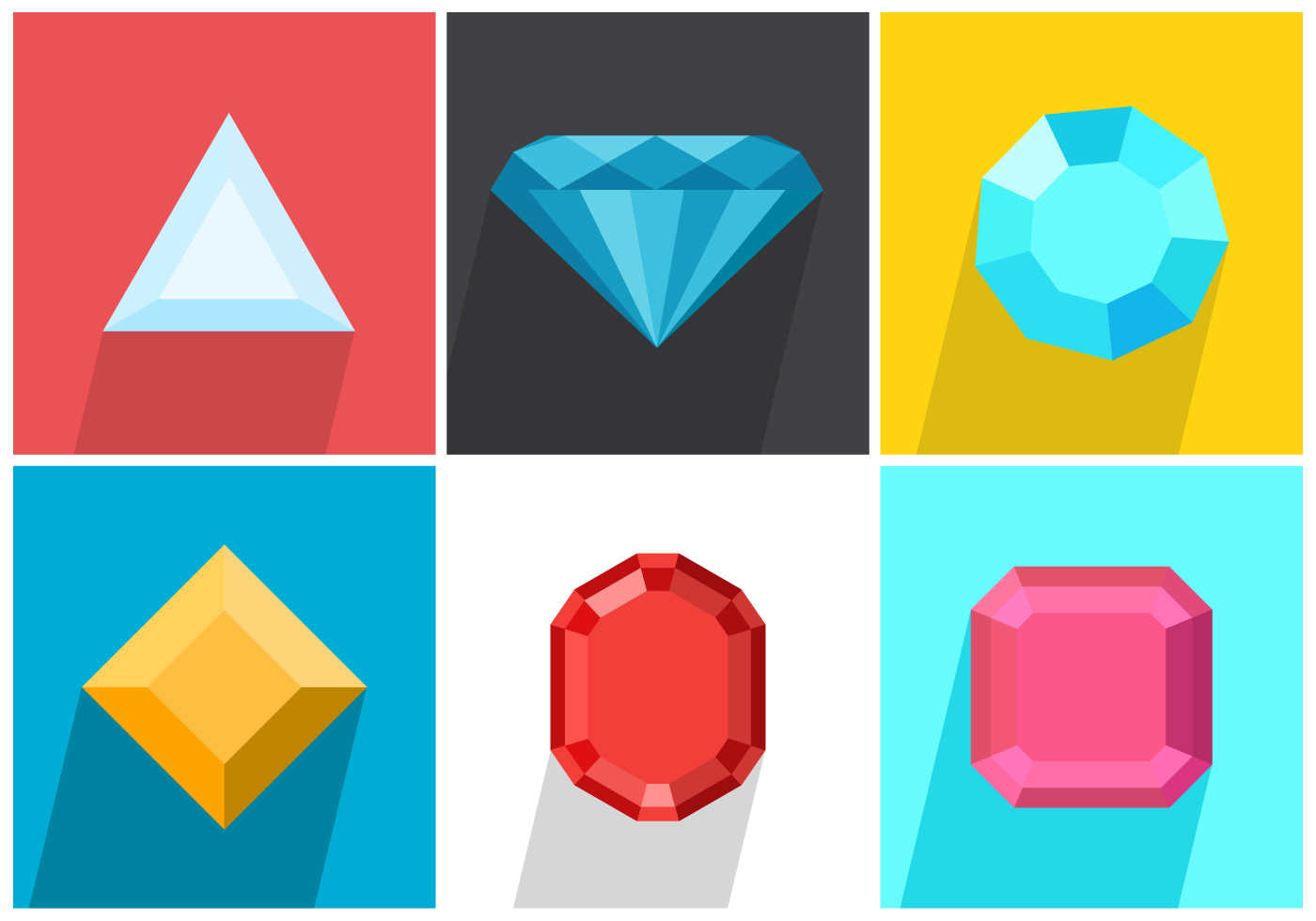 1400x980 Gemstone Free Vector Art