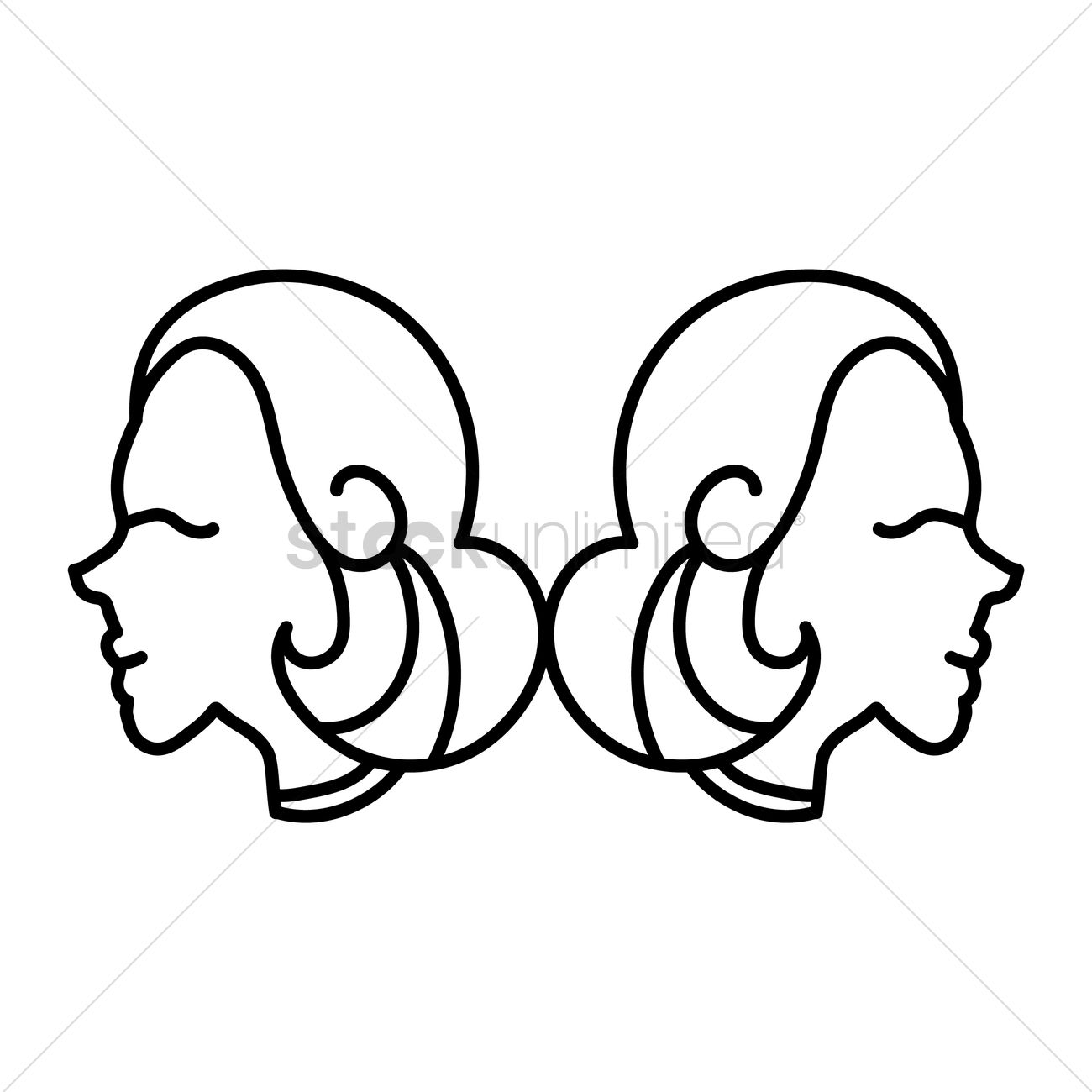 1300x1300 Gemini Vector Image