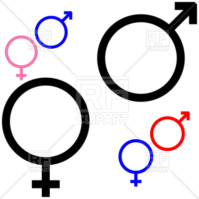 400x400 Symbol Of Gender Vector Image Vector Artwork Of Signs, Symbols