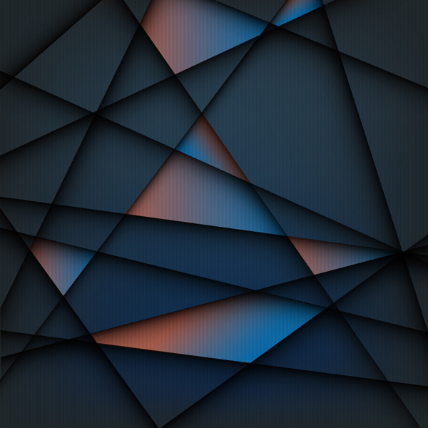 600x600 Concept Geometric Shapes Background Vector Free Vector In