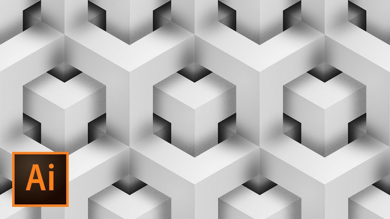 1280x720 Create Vector Geometric Background Illustrator Tutorial