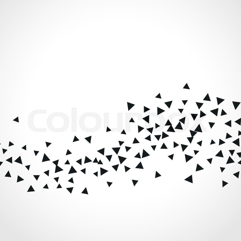 800x800 Triangle Geometric Background. Vector Illustration For Modern