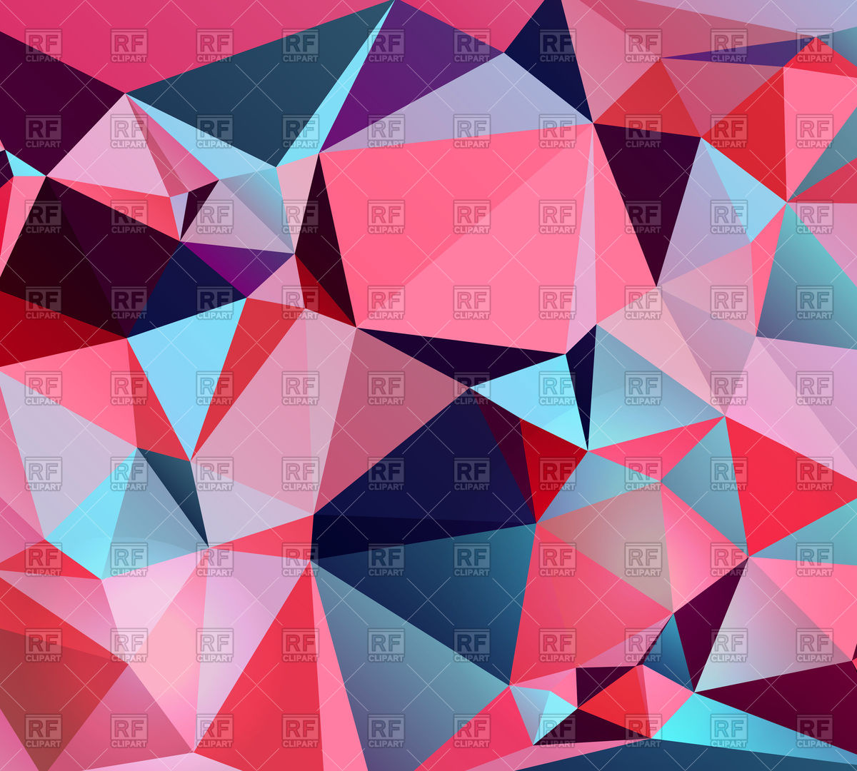 1200x1080 Abstract Polygonal Geometric Background Vector Image Vector