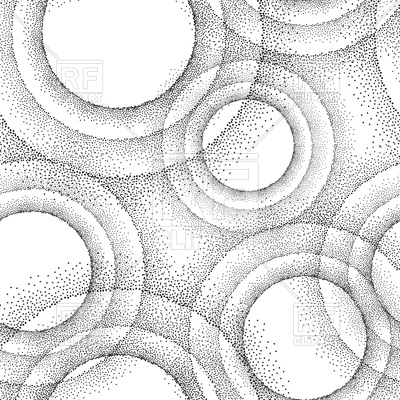 400x400 Abstract Seamless Pattern. Spotted Texture. Geometric Background