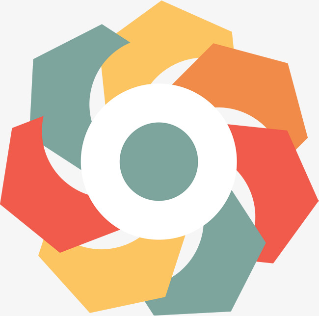 650x644 Geometric Flower Vector Pattern, Geometric Vector, Flower Vector