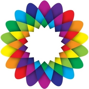 366x368 Geometric Flower Vector Free Vector Download (12,812 Free Vector