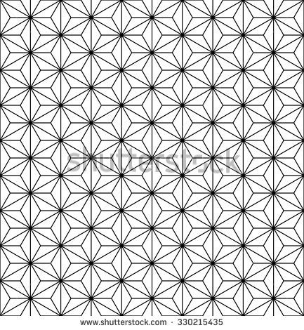 433x470 Geometric Flower Vector