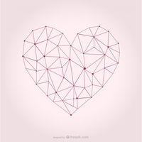 200x200 Triangular Vector Heart Shape Vector Free Vector Download In .ai