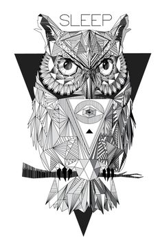 236x356 58 Best Geometric Owl Images Geometry Tattoo