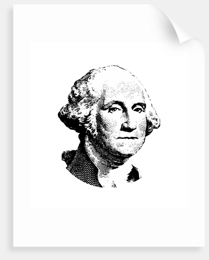 682x850 Vector Artwork Of George Washington. Posters Amp Prints By John Parrot