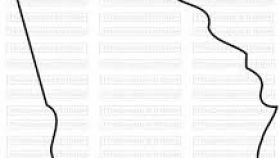 280x158 Georgia State Outline Clipart All About Clipart