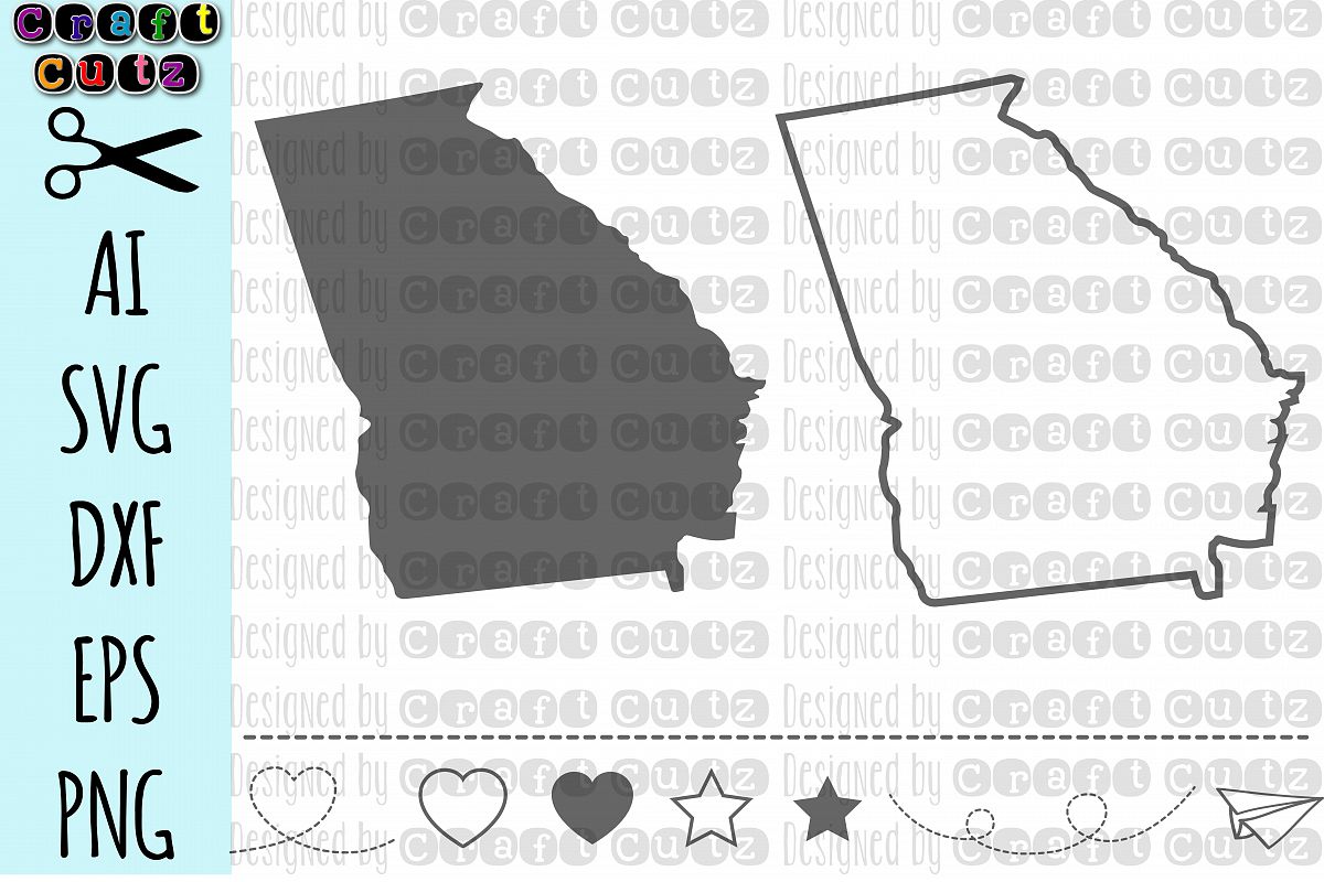 1200x800 Georgia Svg, State Svg Files, Georgia Vector, United States Svg