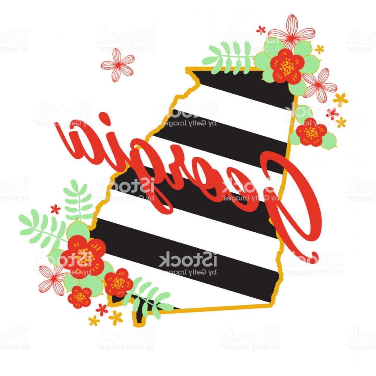 1228x1228 Ga State Seal Vector Shopatcloth