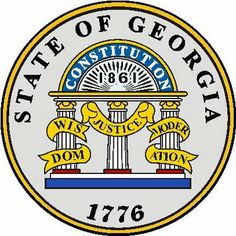 Georgia State Seal Vector at GetDrawings | Free download