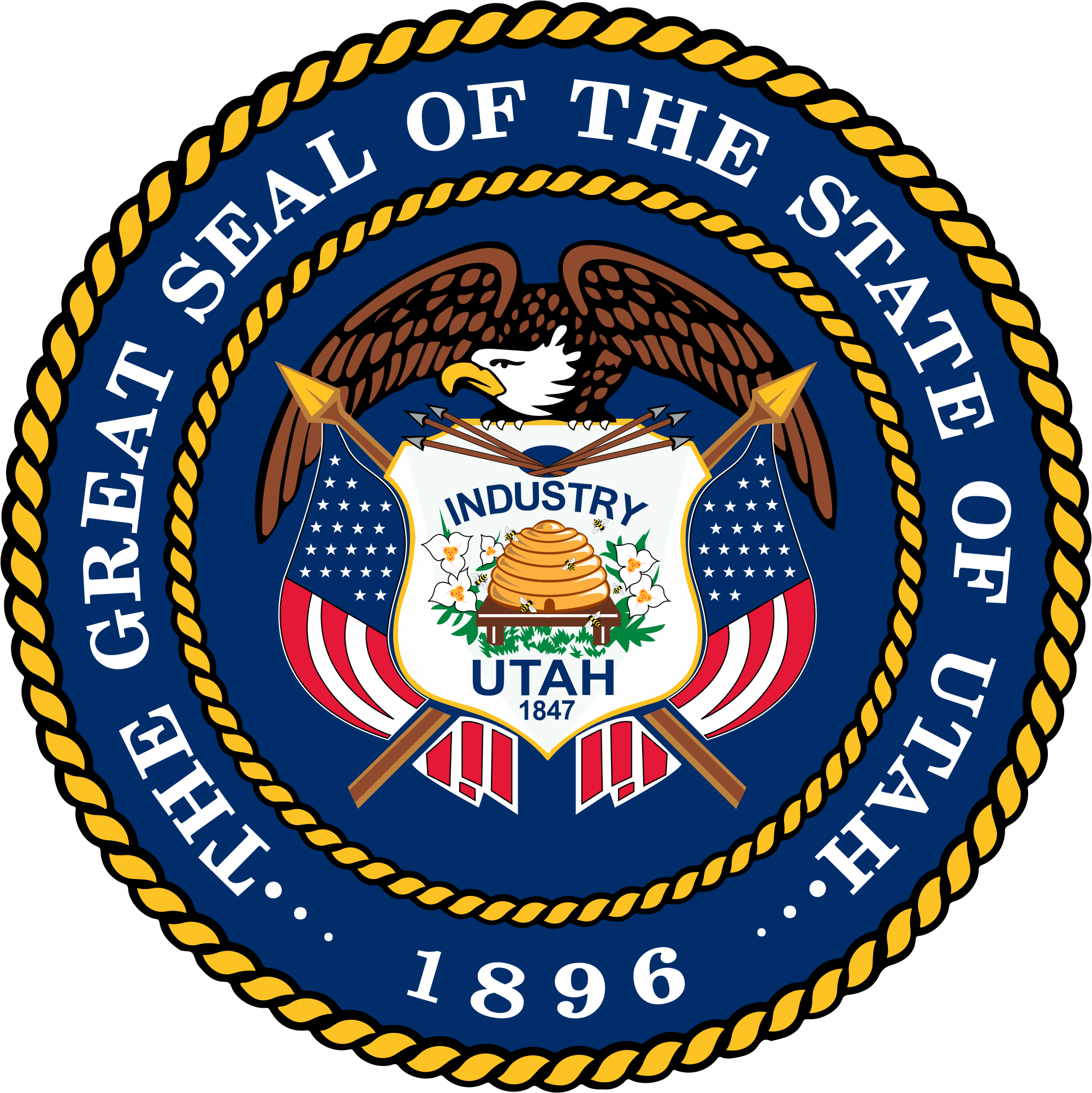 2000x2002 Seal Of Utah