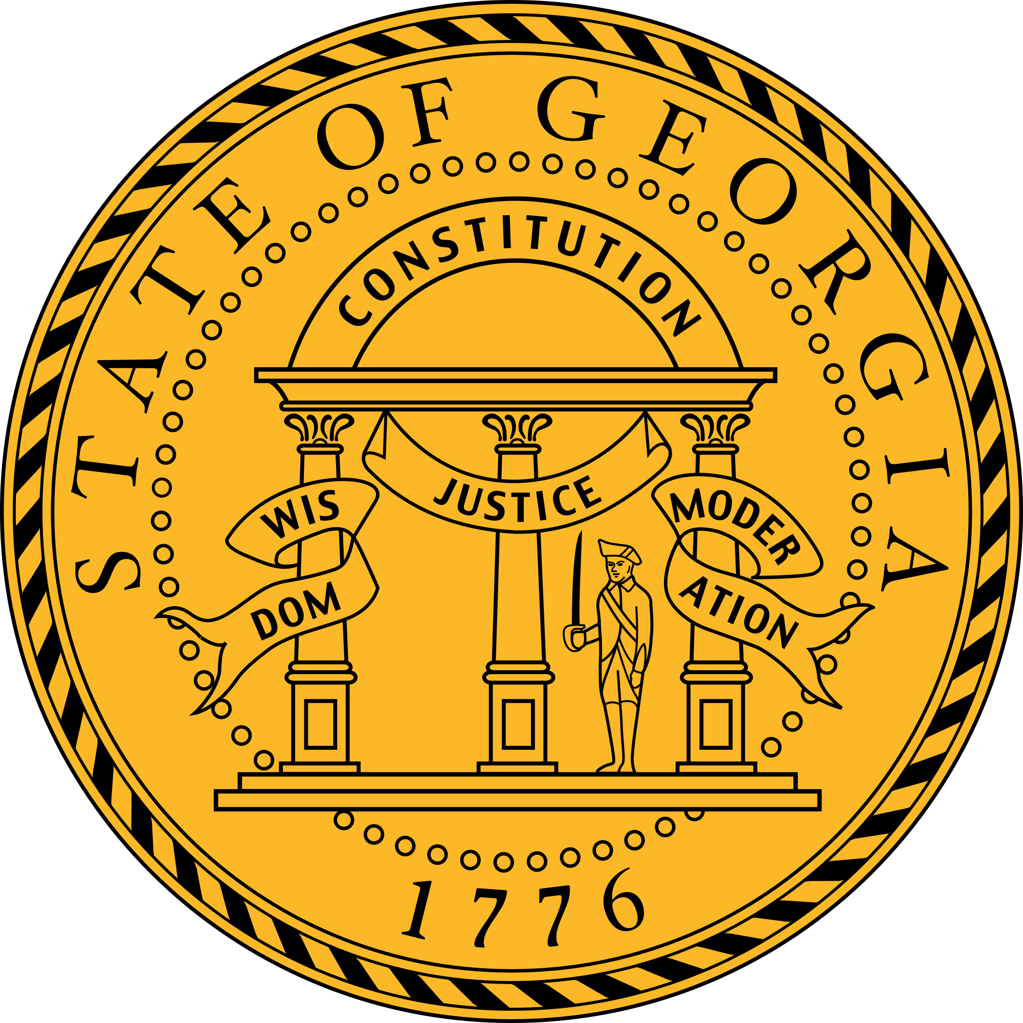 2000x2000 Fileseal Of Georgia.svg