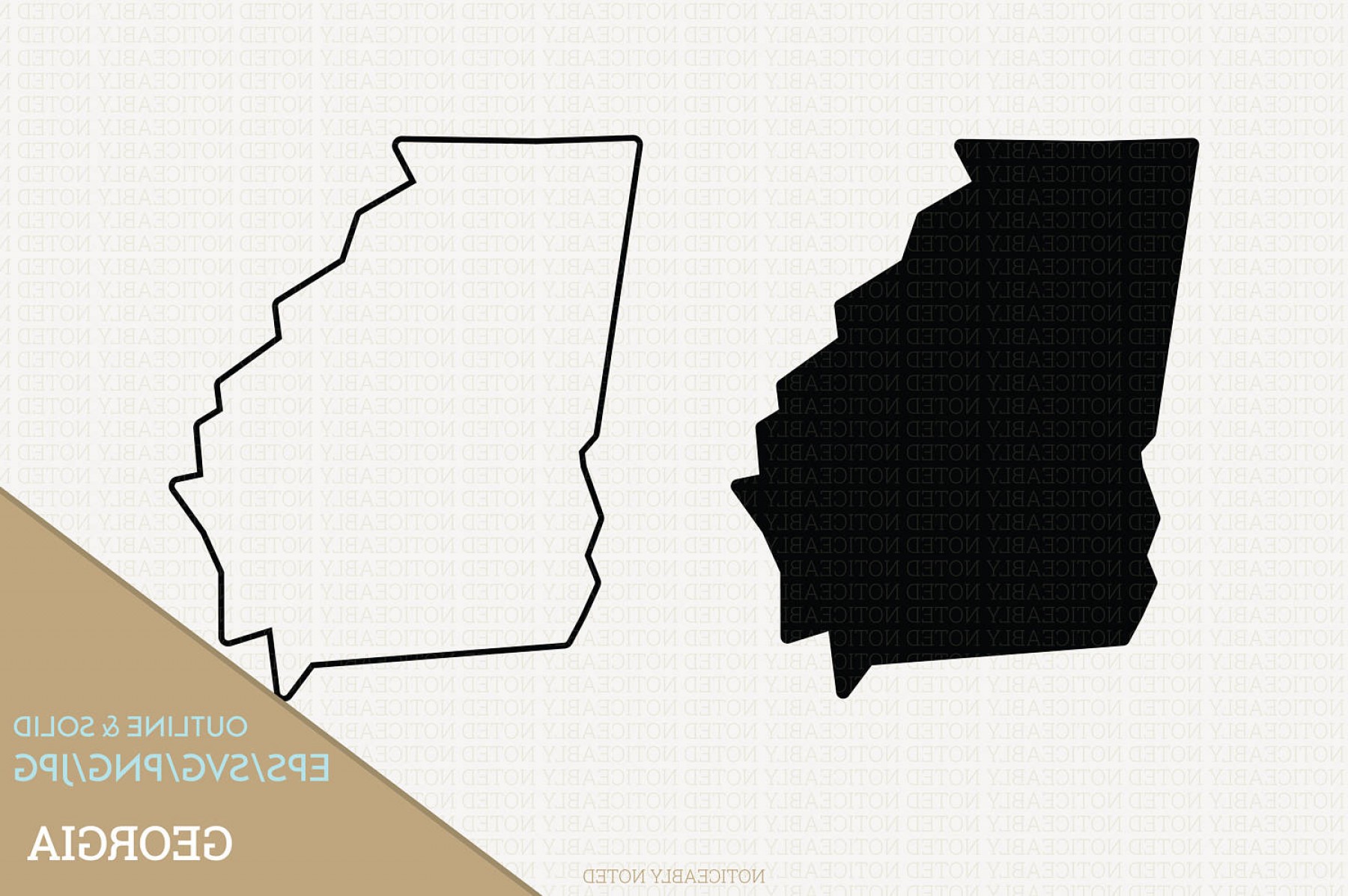 1800x1197 Georgia State Vector Art Lazttweet