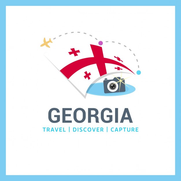 626x626 Viajar A Georgia Vector Free Download