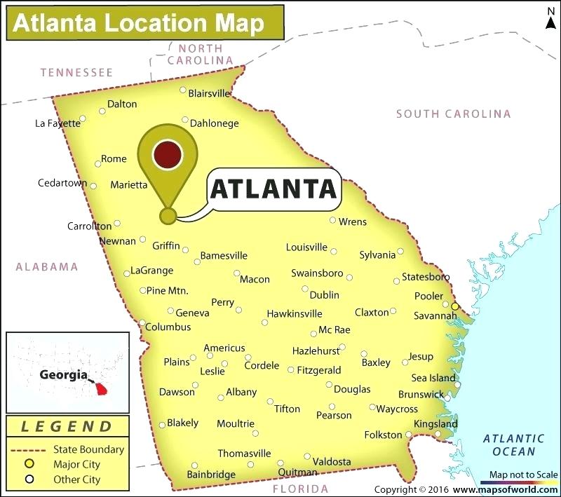 800x709 County Map Where Is Located In Us Vector Georgia Cities Counties